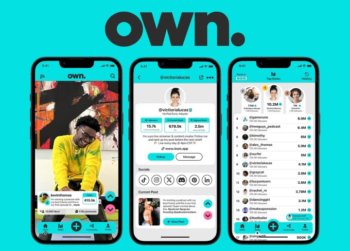 Own, a new social media app, aims to tokenize the creator economy